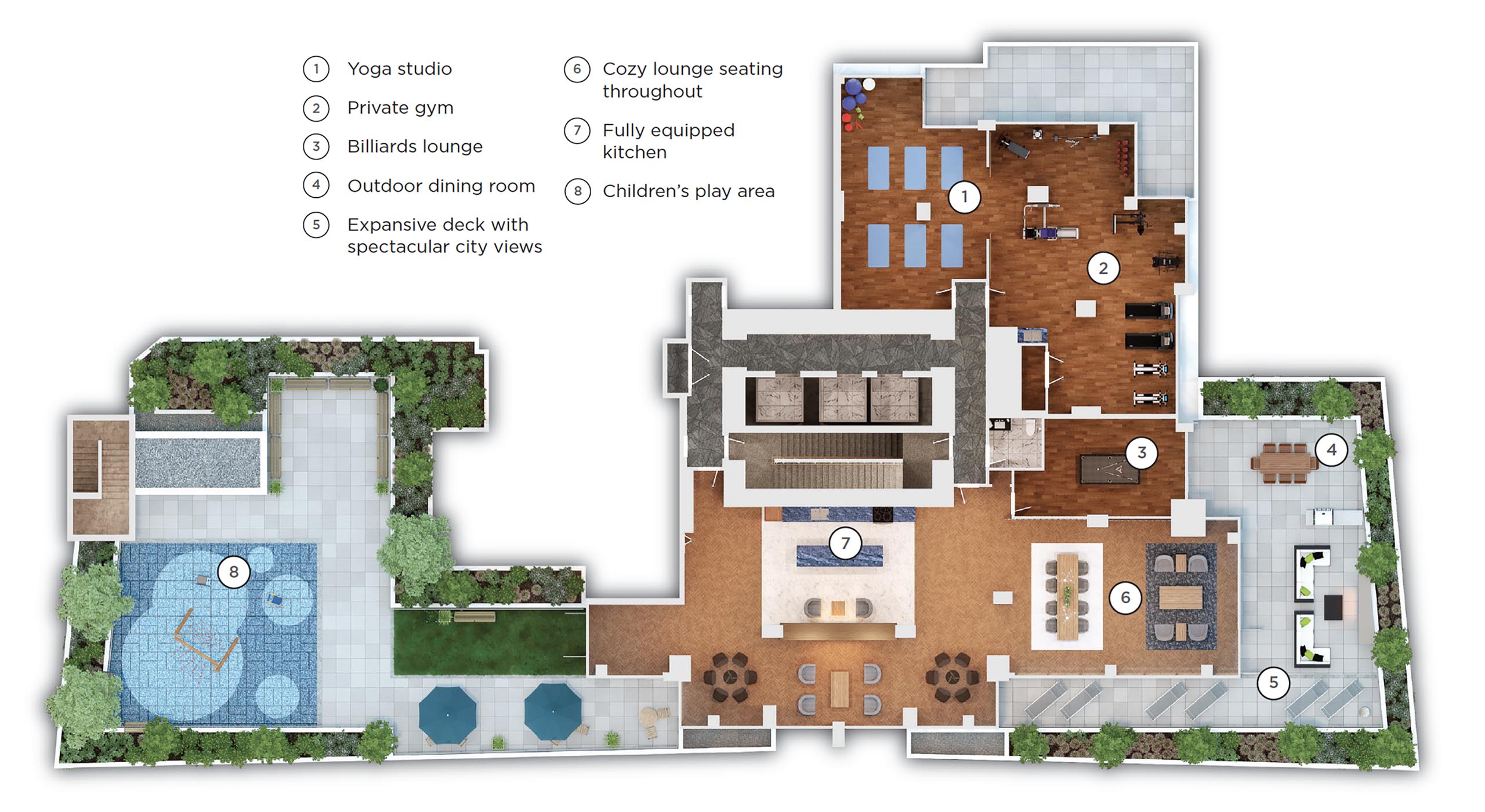 11th floor amenities